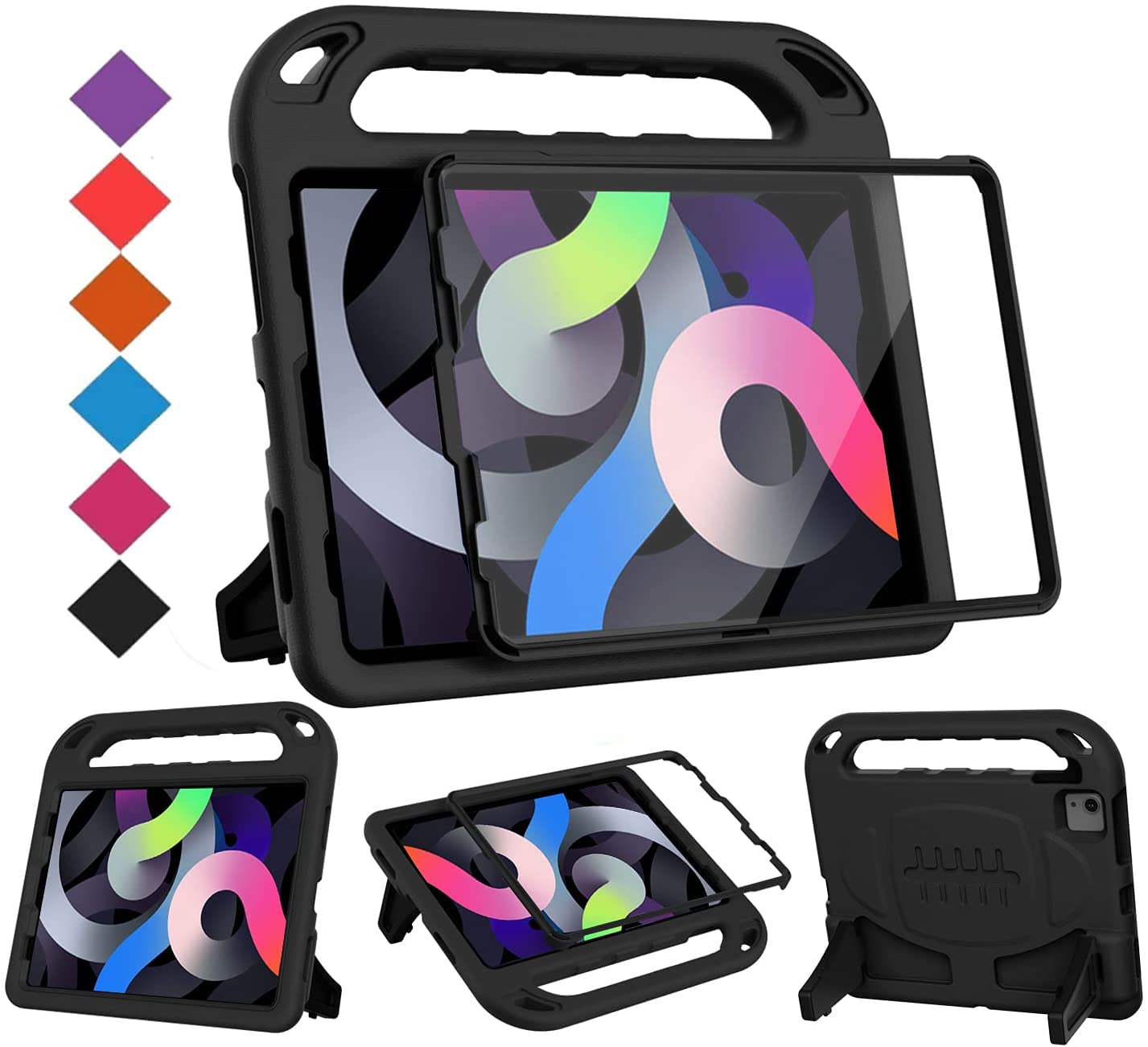 Amazon.com: BMOUO Kids Case for iPad Air 5/4, Built-in